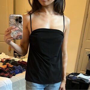 Zara women’s black tank top sz Small NWT